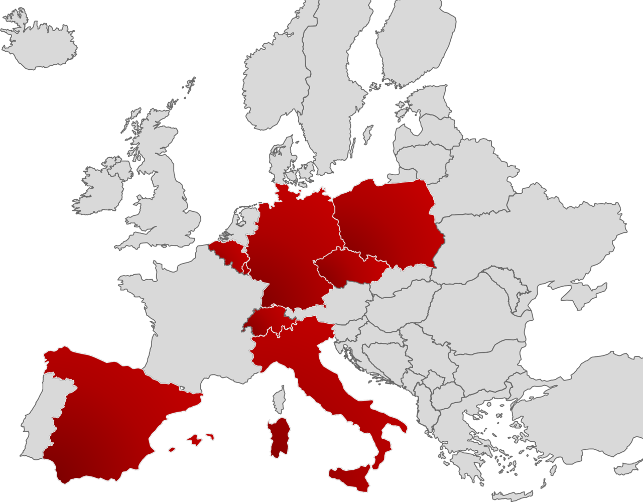 Pays présents aux MECATEAMEETINGS 2023