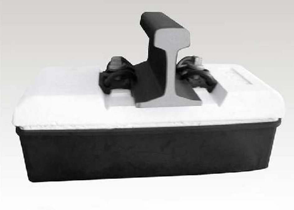Chausson protection pour rails contre l'usure, les vibrations et les impacts. réduction des nuisance sonore. simple à installer.