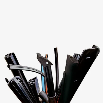 Extrusion de joint d'étanchéité & pultrusion de profilé en fibre de verre