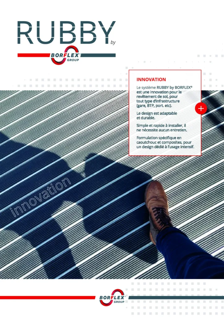 Brochure platelage RUBBY®