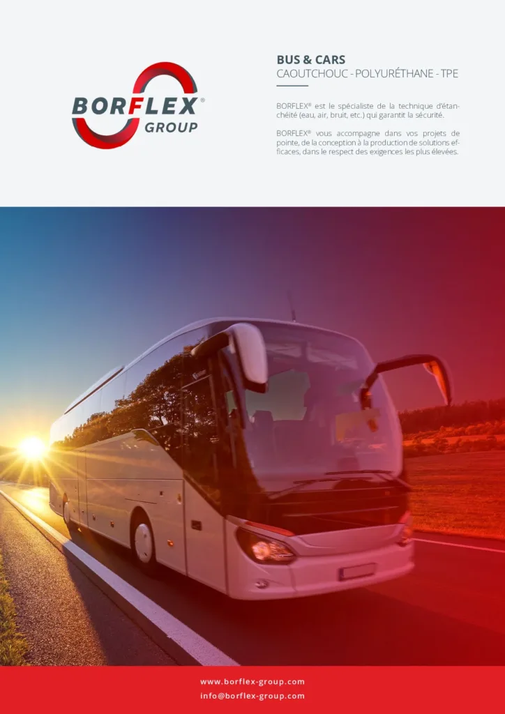 Bus & cars : Caoutchouc – polyuréthane – TPE