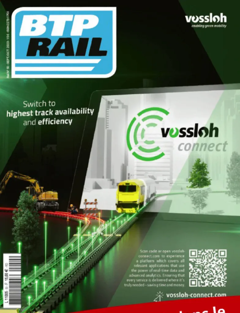 le groupe BORFLEX présent dans le N°50 du magazine BTP RAIL