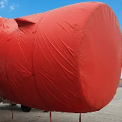 Tissus enduit en caoutchouc pour la protection des avions